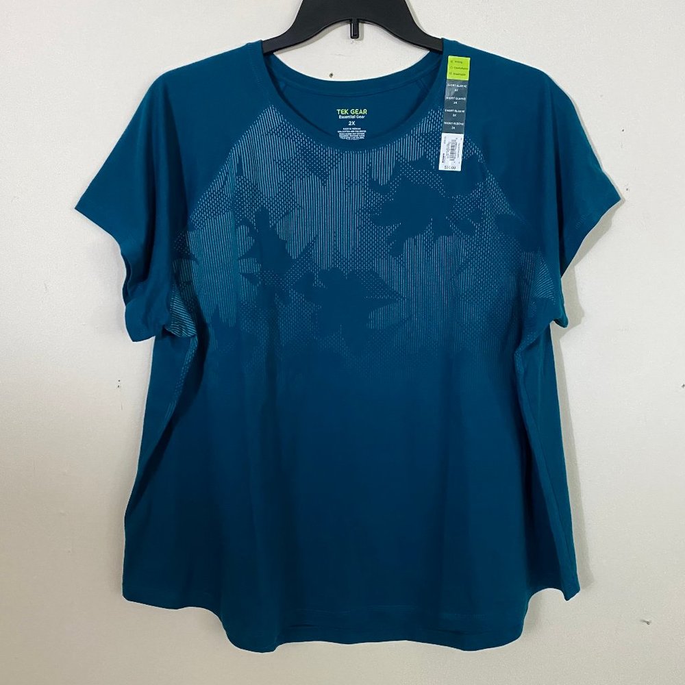 Tek Gear Core Raglan Tee 1X - Picture 4 of 5